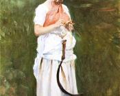 约翰辛格萨金特 - Girl with a Sickle